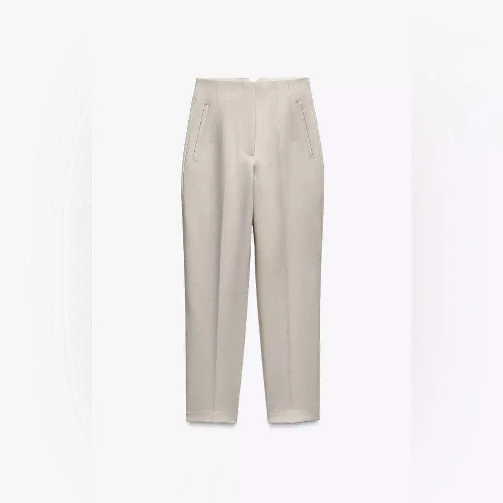 ZARA High Waisted Trousers - Picture 5 of 9